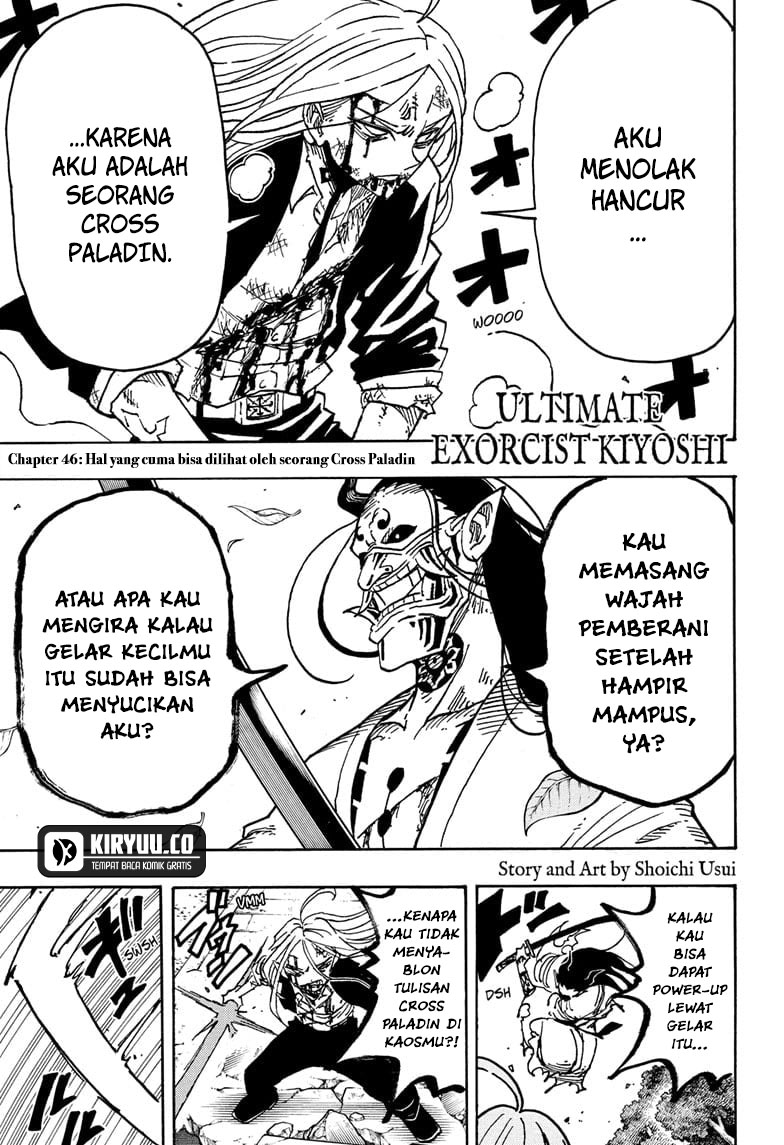 Exorcist no Kiyoshi-kun Chapter 46 Bahasa Indonesia