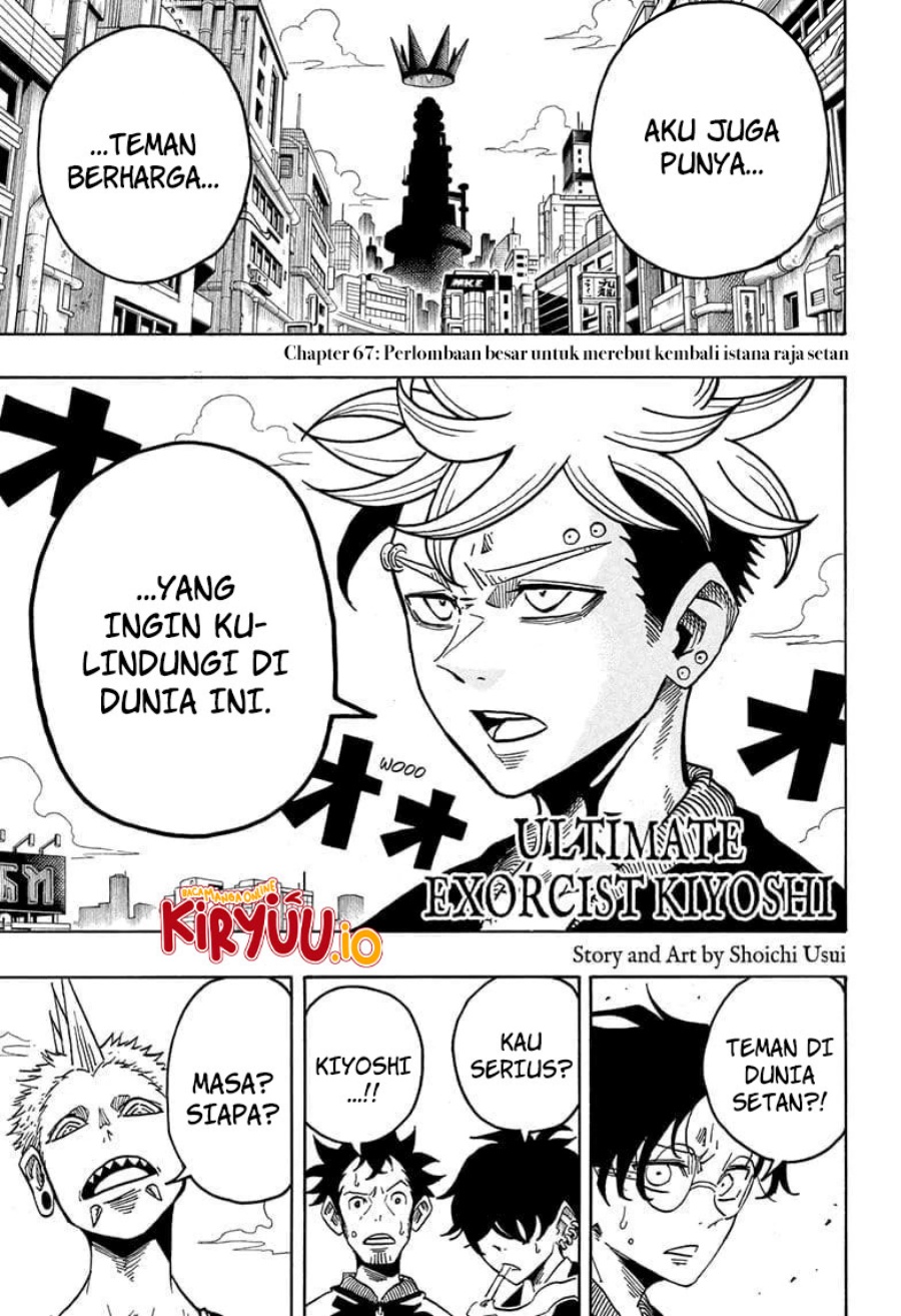 Exorcist no Kiyoshi-kun Chapter 67 Bahasa Indonesia