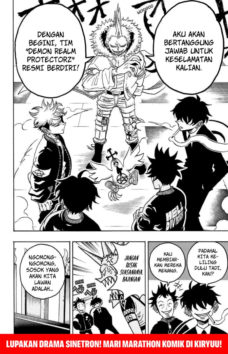 Exorcist no Kiyoshi-kun Chapter 67 Bahasa Indonesia