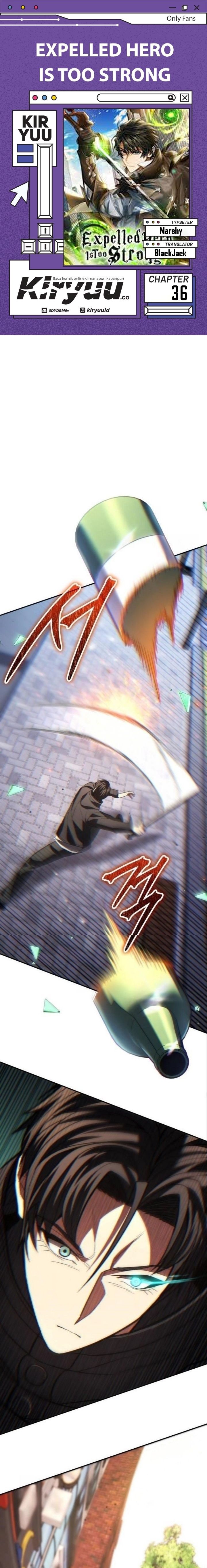 Expelled Hero Is Too Strong chapter 36