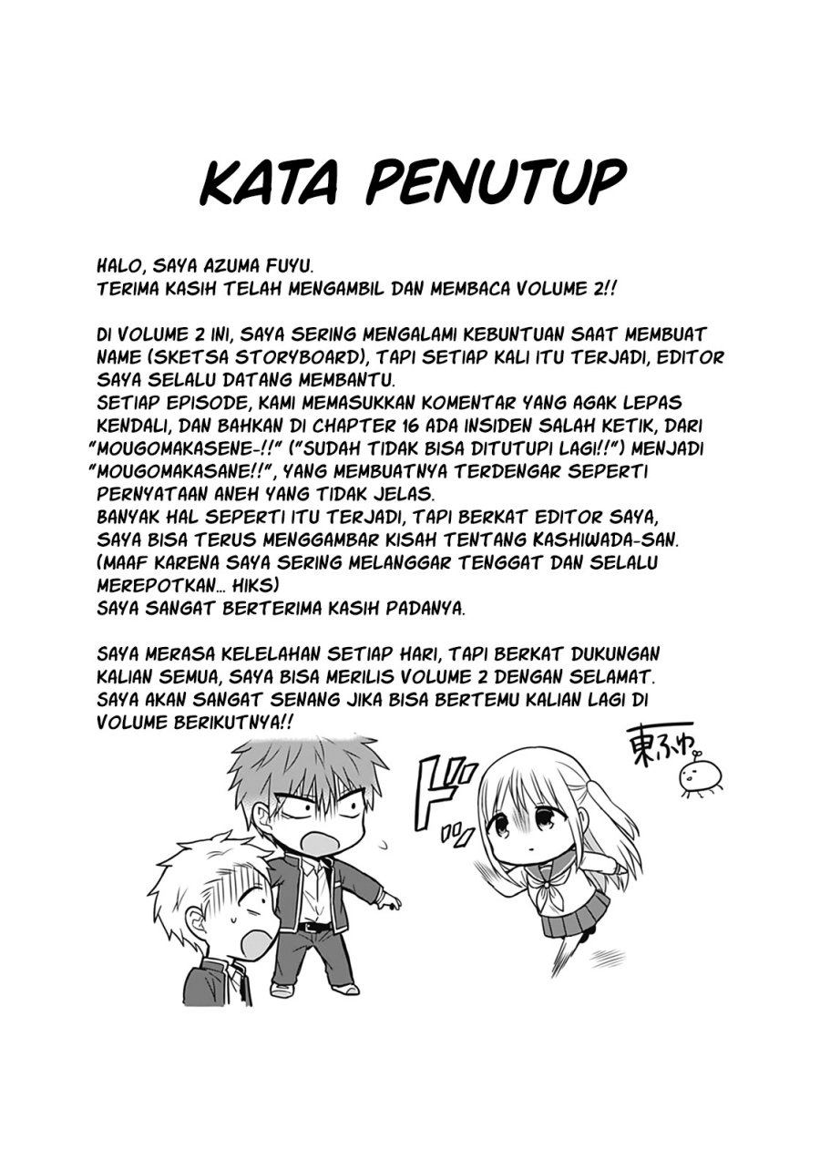 Expressionless Face Girl and Emotional Face Boy Chapter 25.5 Bahasa Indonesia