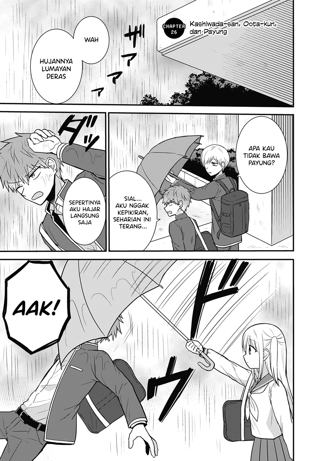 Expressionless Face Girl and Emotional Face Boy Chapter 26 Bahasa Indonesia