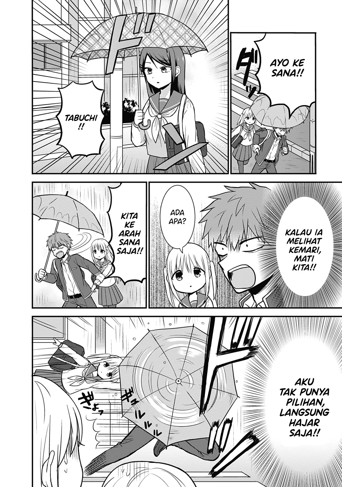 Expressionless Face Girl and Emotional Face Boy Chapter 26 Bahasa Indonesia