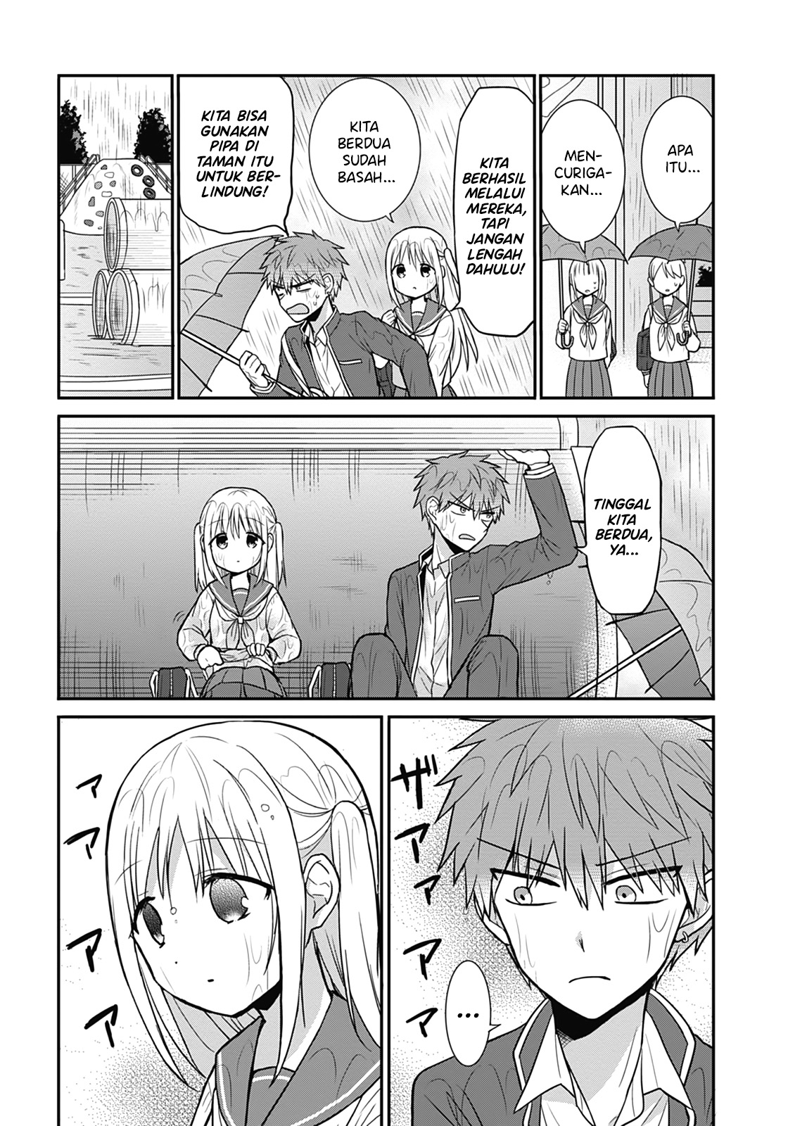 Expressionless Face Girl and Emotional Face Boy Chapter 26 Bahasa Indonesia