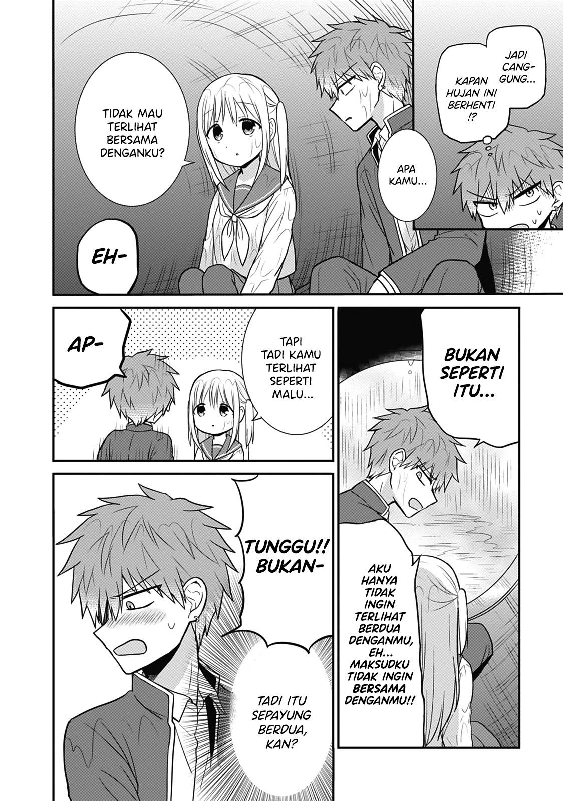 Expressionless Face Girl and Emotional Face Boy Chapter 26 Bahasa Indonesia