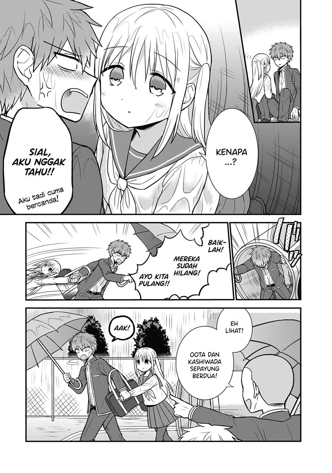 Expressionless Face Girl and Emotional Face Boy Chapter 26 Bahasa Indonesia