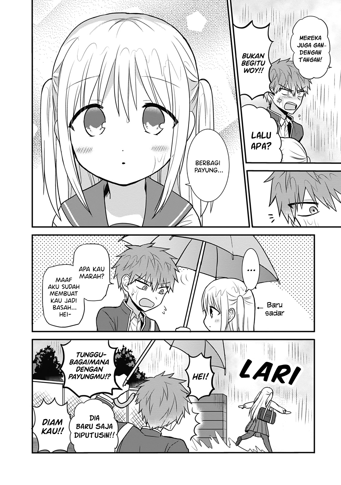 Expressionless Face Girl and Emotional Face Boy Chapter 26 Bahasa Indonesia