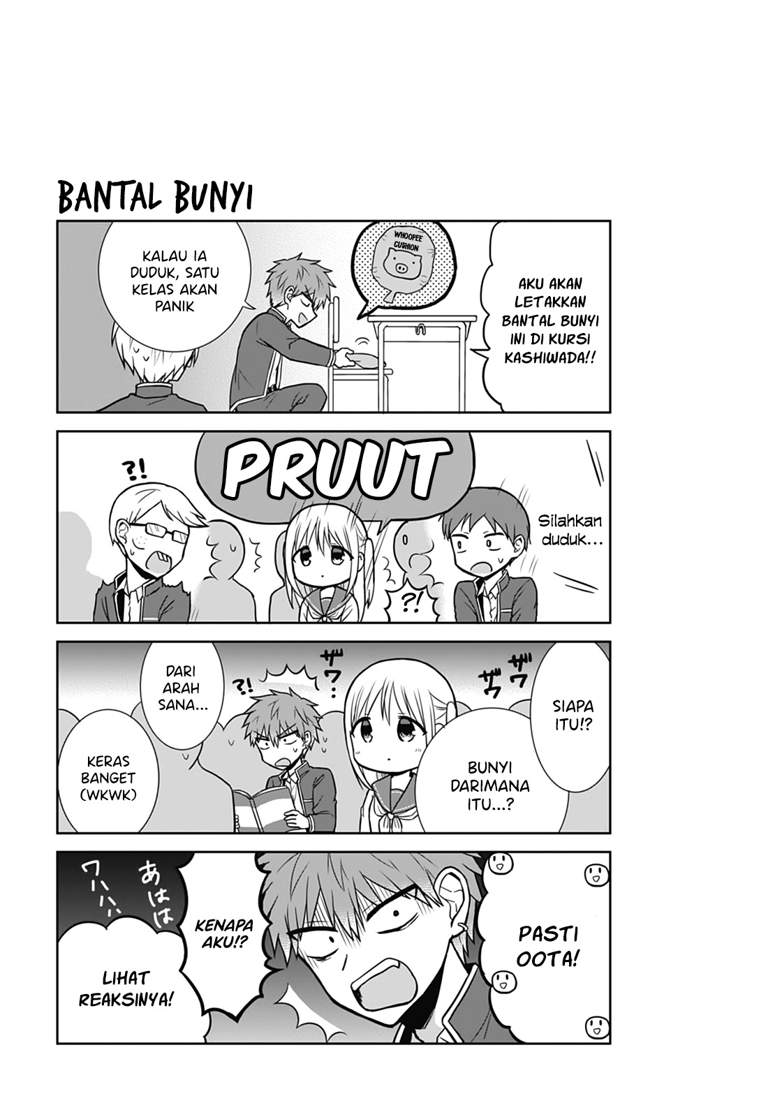 Expressionless Face Girl and Emotional Face Boy Chapter 26 Bahasa Indonesia