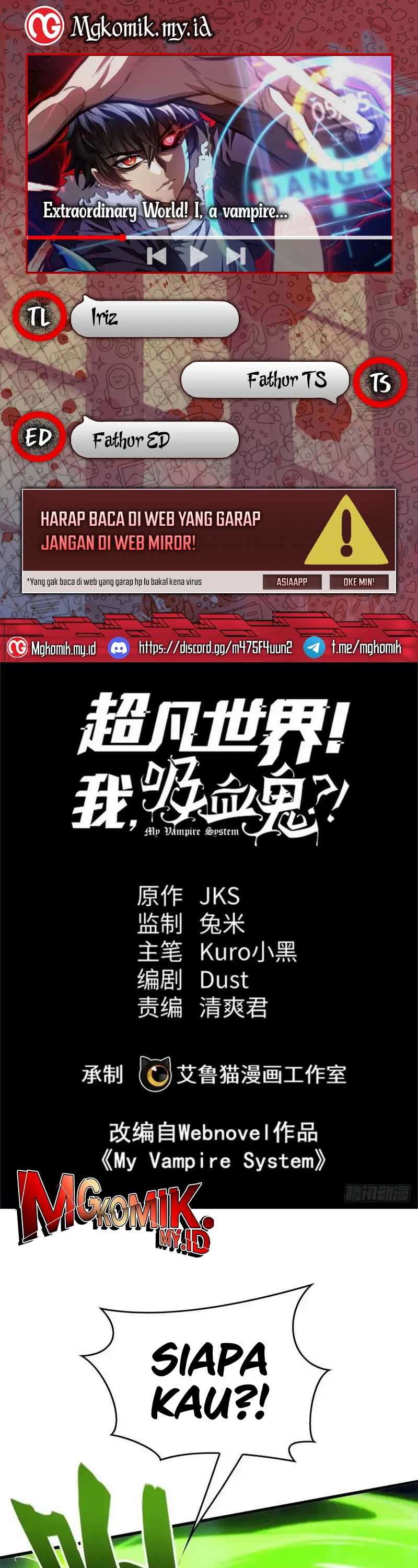 Extraordinary World?! Me… A Vampire?! chapter 12