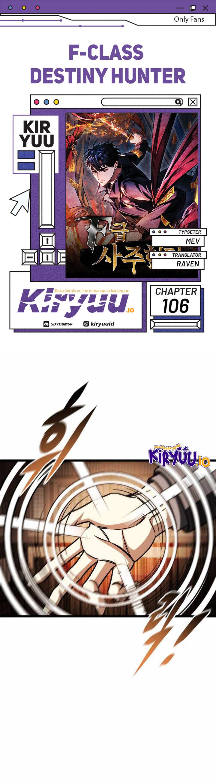 F-Class Destiny Hunter Chapter 106 Bahasa Indonesia