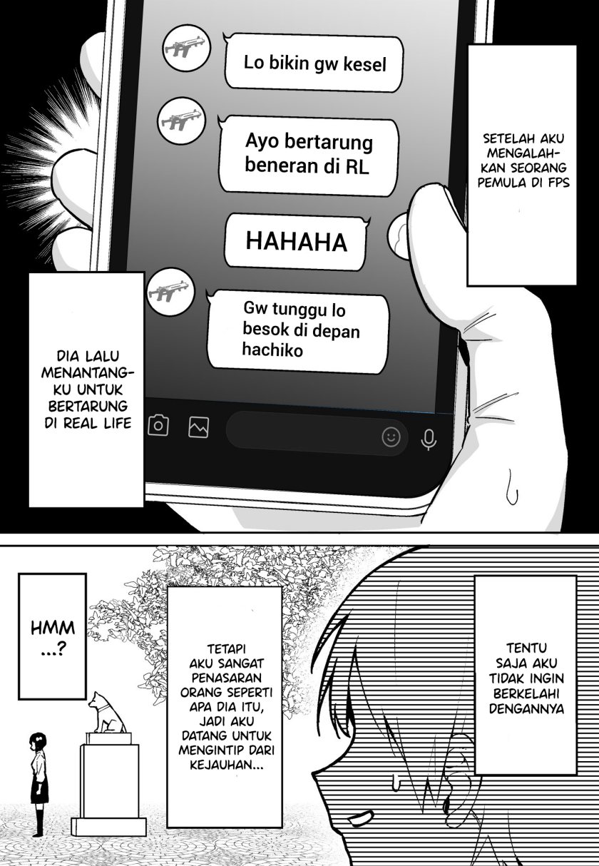 FPS de Shoshinsha Bokotte Real Fight ni Hattenshita Kekka w chapter 1