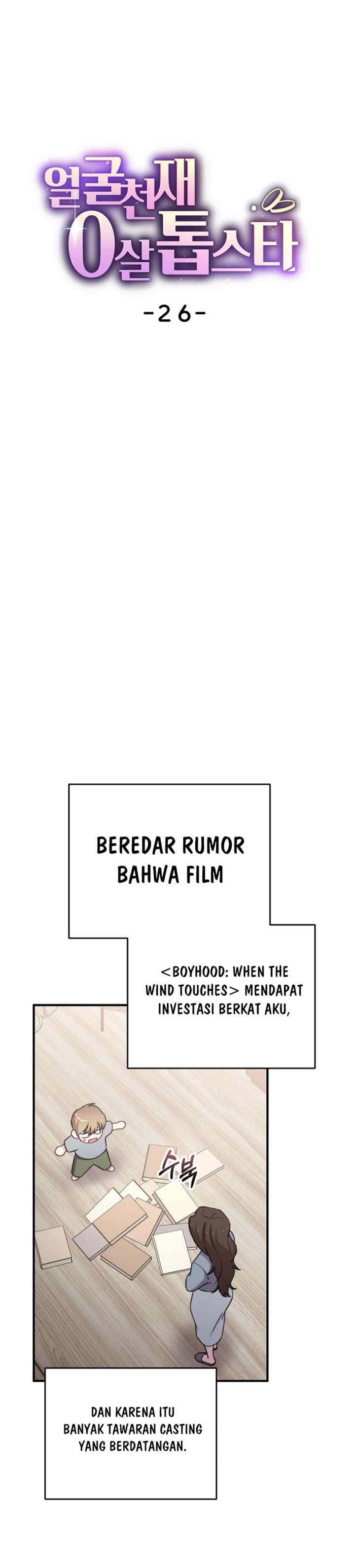 Face Genius, 0 Year-Old Top Star Chapter 26 Bahasa Indonesia