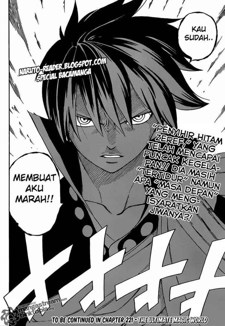Fairy Tail Chapter 220 Bahasa Indonesia