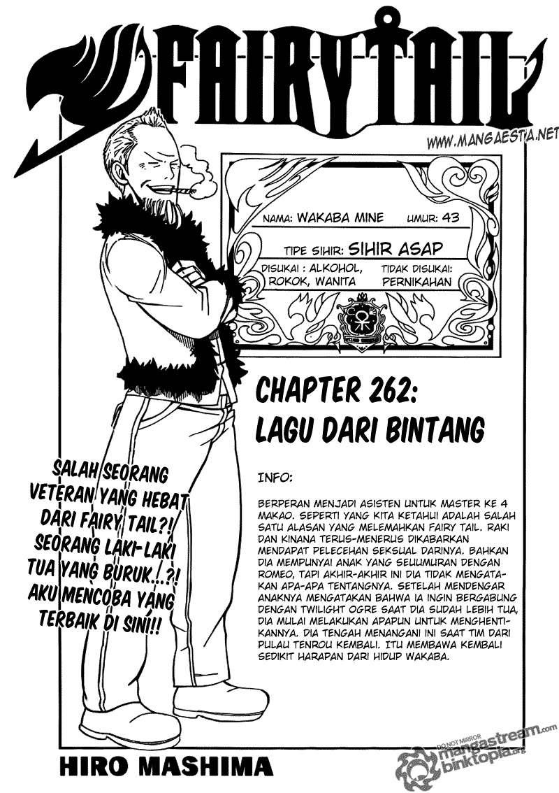 Fairy Tail Chapter 262 Bahasa Indonesia
