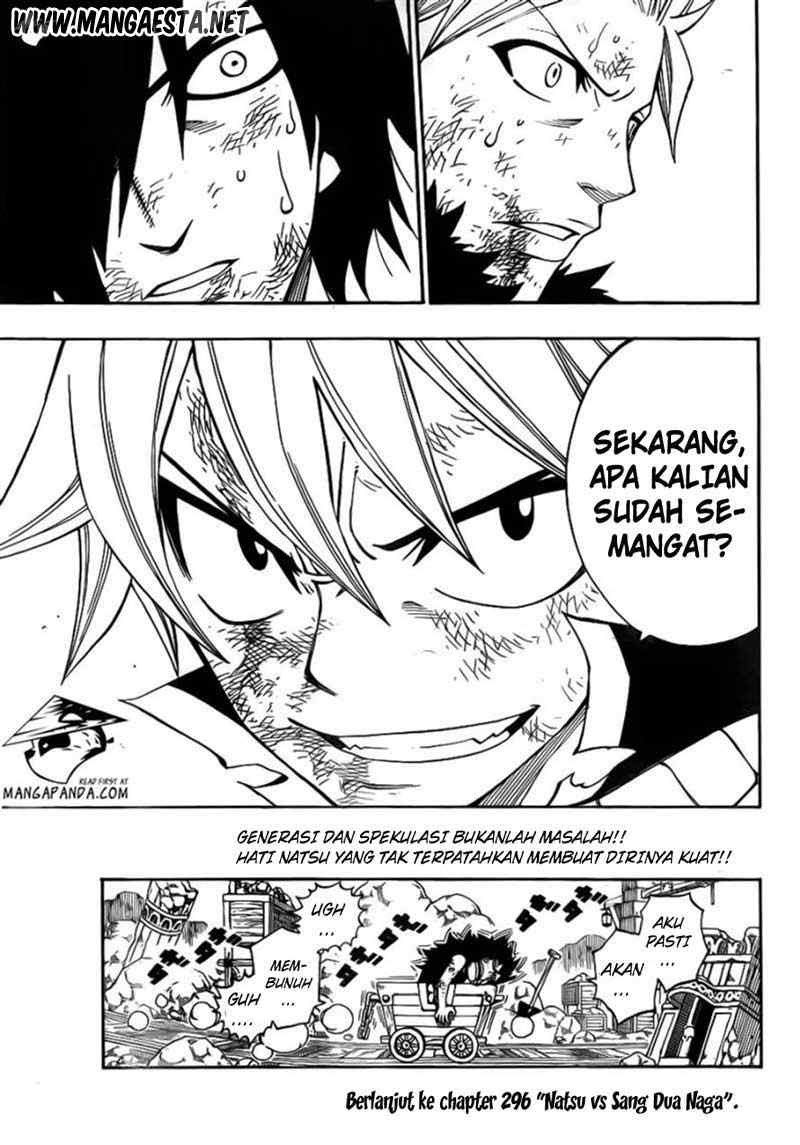 Fairy Tail Chapter 295 Bahasa Indonesia