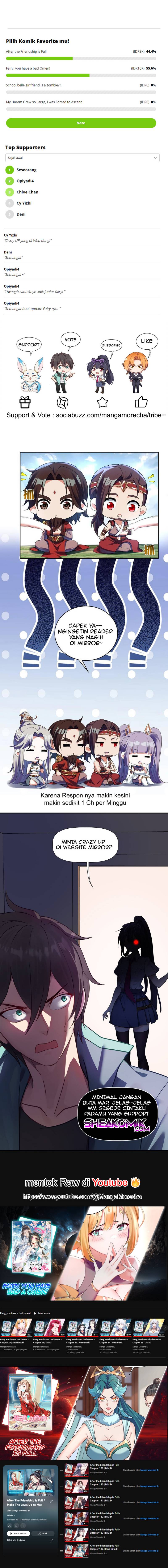 Fairy, You have a Bad Omen! Chapter 14 Bahasa Indonesia