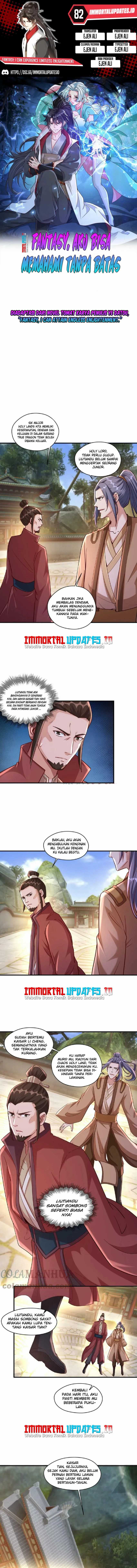 Fantasy: I Can Experience Limitless Enlightenment chapter 82