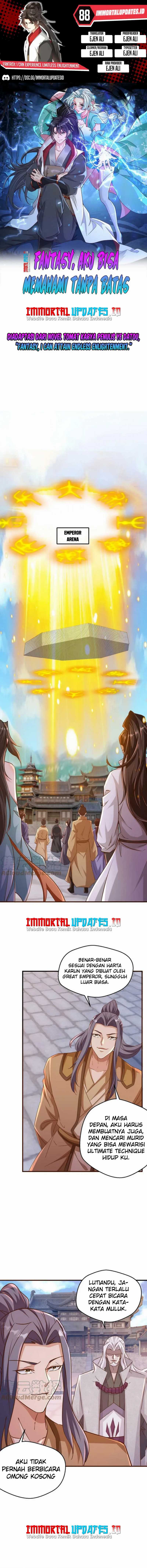 Fantasy: I Can Experience Limitless Enlightenment chapter 88