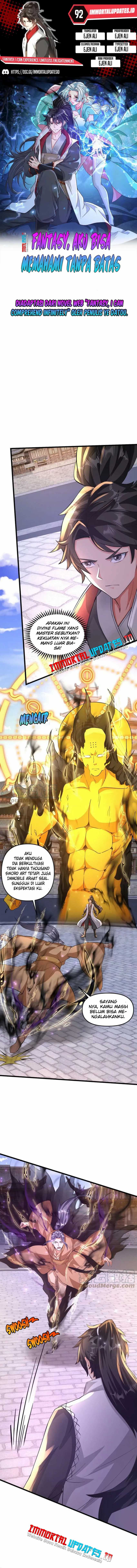 Fantasy: I Can Experience Limitless Enlightenment chapter 92