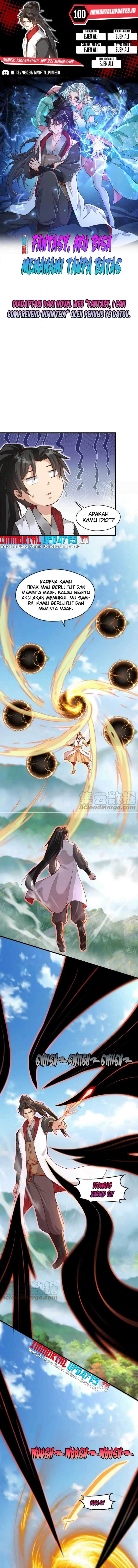 Fantasy: I Can Experience Limitless Enlightenment chapter 100