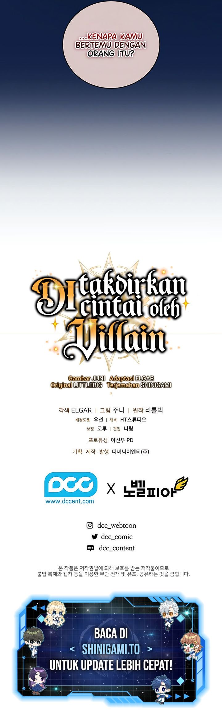 Fated To Be Loved By Villains Chapter 35 Bahasa Indonesia