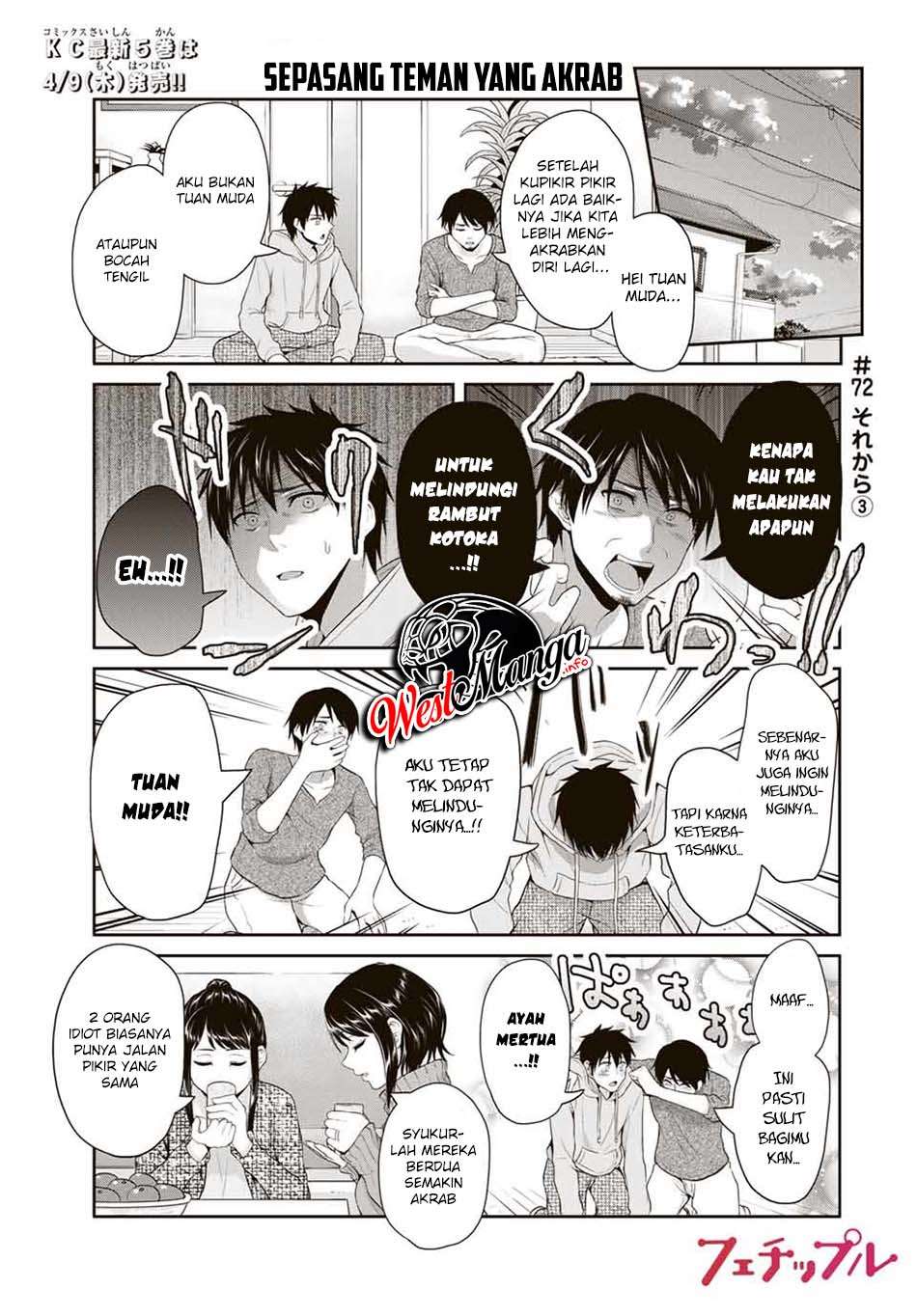 Fechippuru ~ Bokura no Junsuina Koi Chapter 72 Bahasa Indonesia