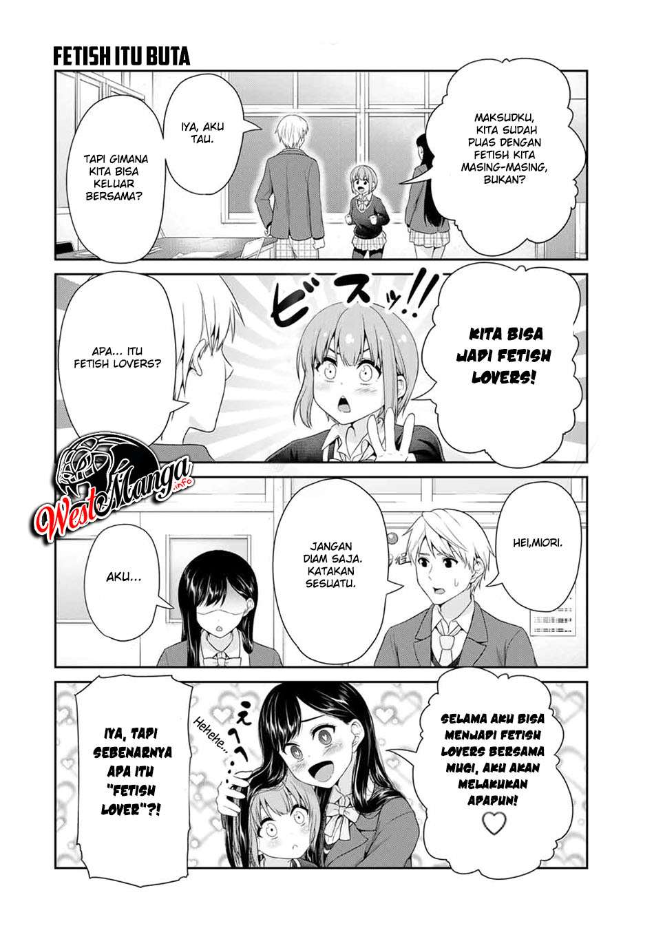 Fechippuru ~ Bokura no Junsuina Koi chapter 74