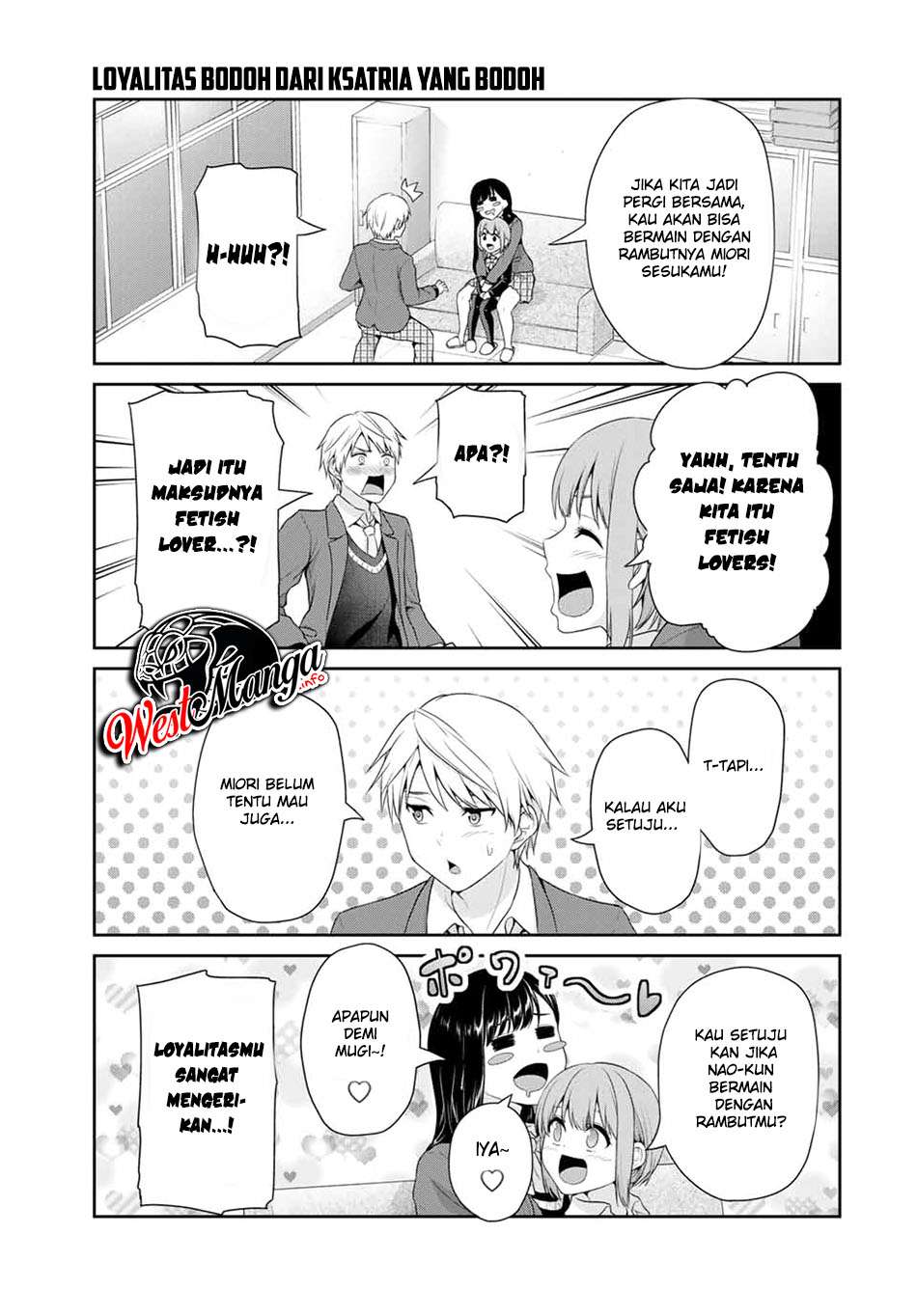 Fechippuru ~ Bokura no Junsuina Koi chapter 74