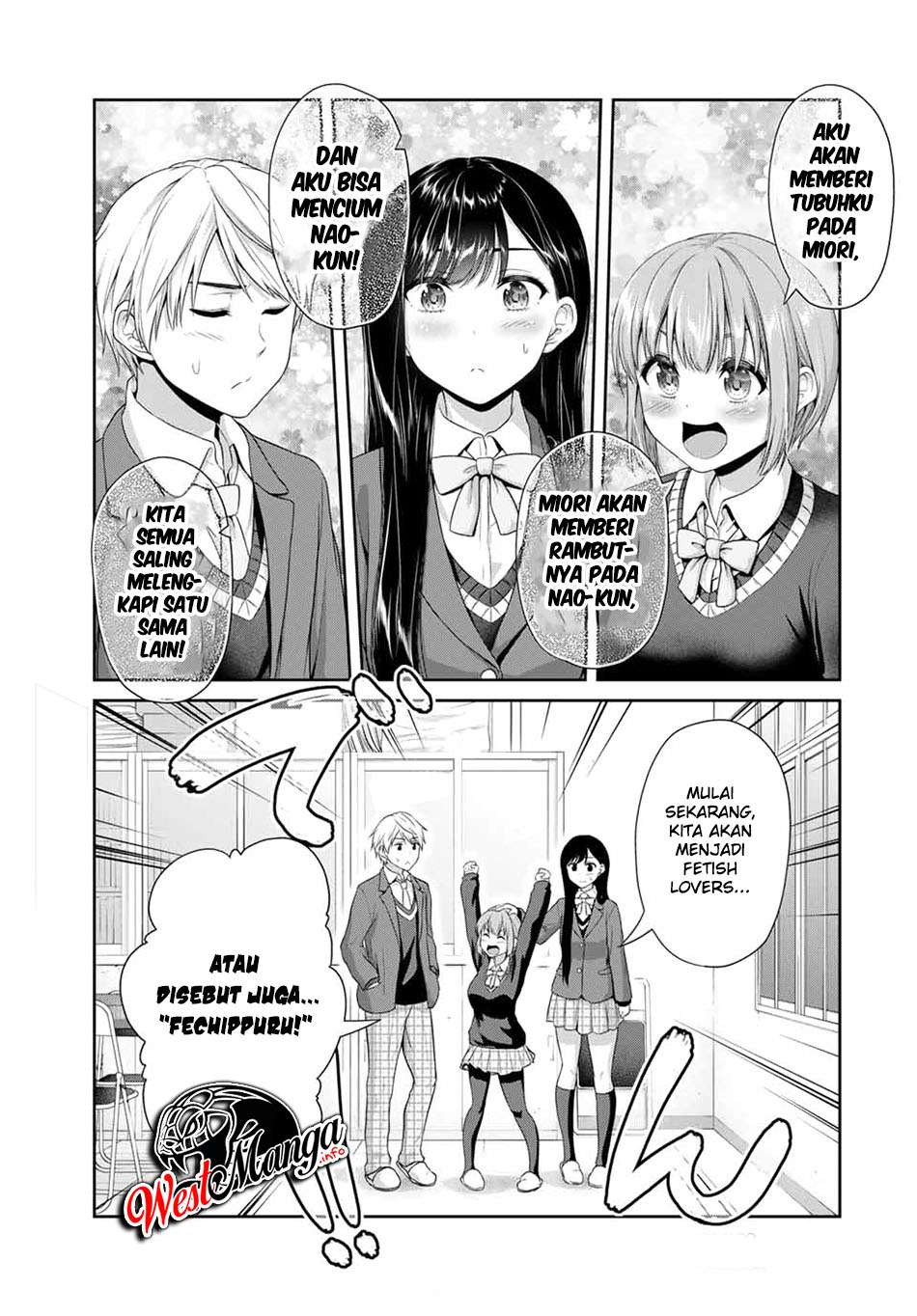 Fechippuru ~ Bokura no Junsuina Koi chapter 74