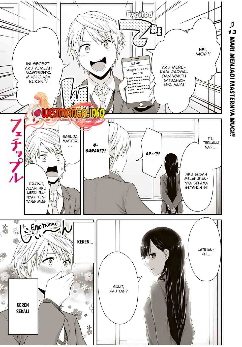 Fechippuru ~ Bokura no Junsuina Koi Chapter 86 Bahasa Indonesia