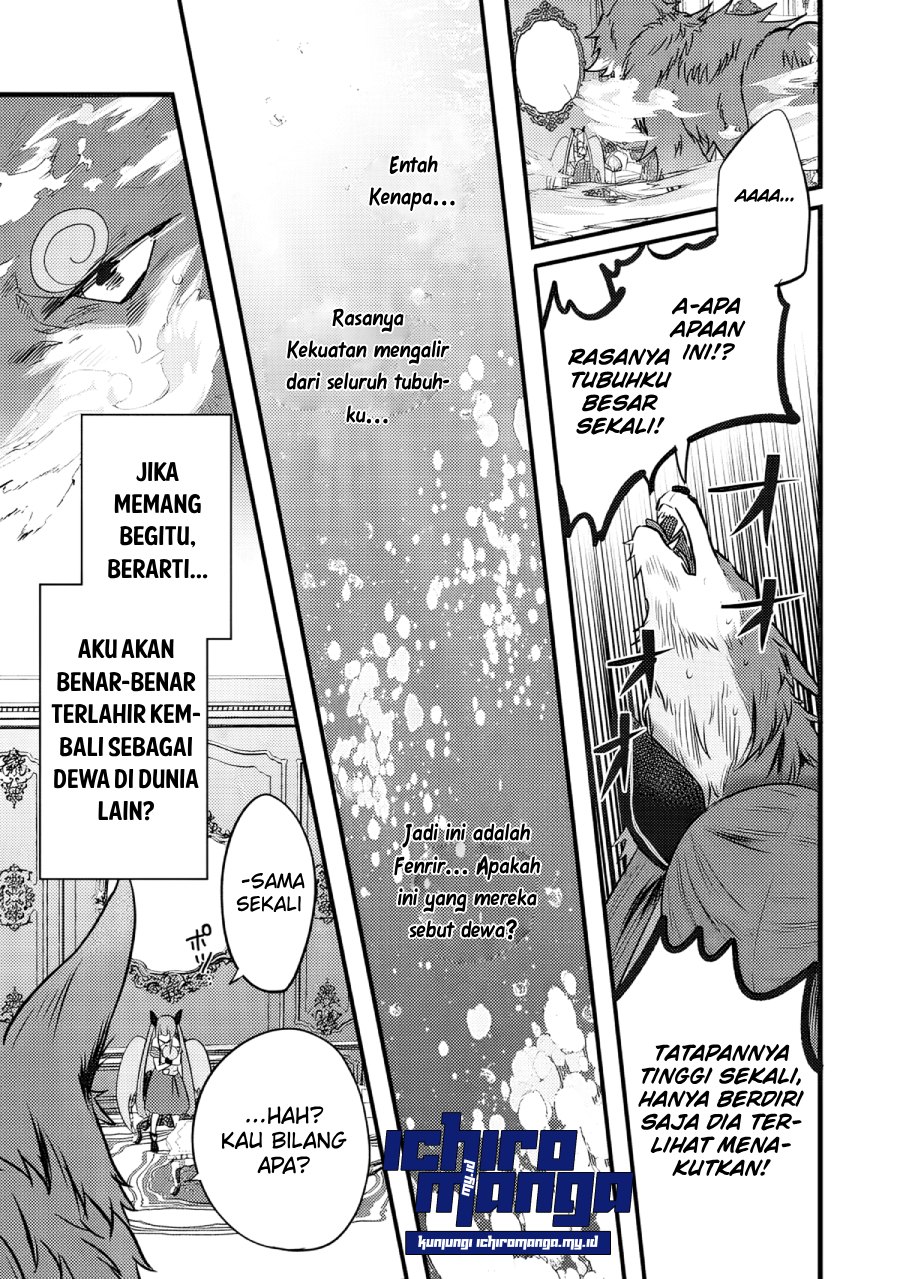 Fenrir ni Tensei shita Hazu ga Dou Mitemo Shiba Inu – Shiba Inu (Saikyou) ni Natta Ore, Mofumofu sare Nagara Kami e to Nariagaru Chapter 01.1 Bahasa Indonesia