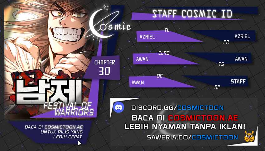 Festival Of Warriors chapter 30