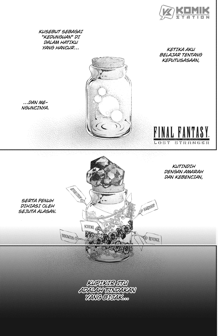 Final Fantasy: Lost Stranger Chapter 18 Bahasa Indonesia