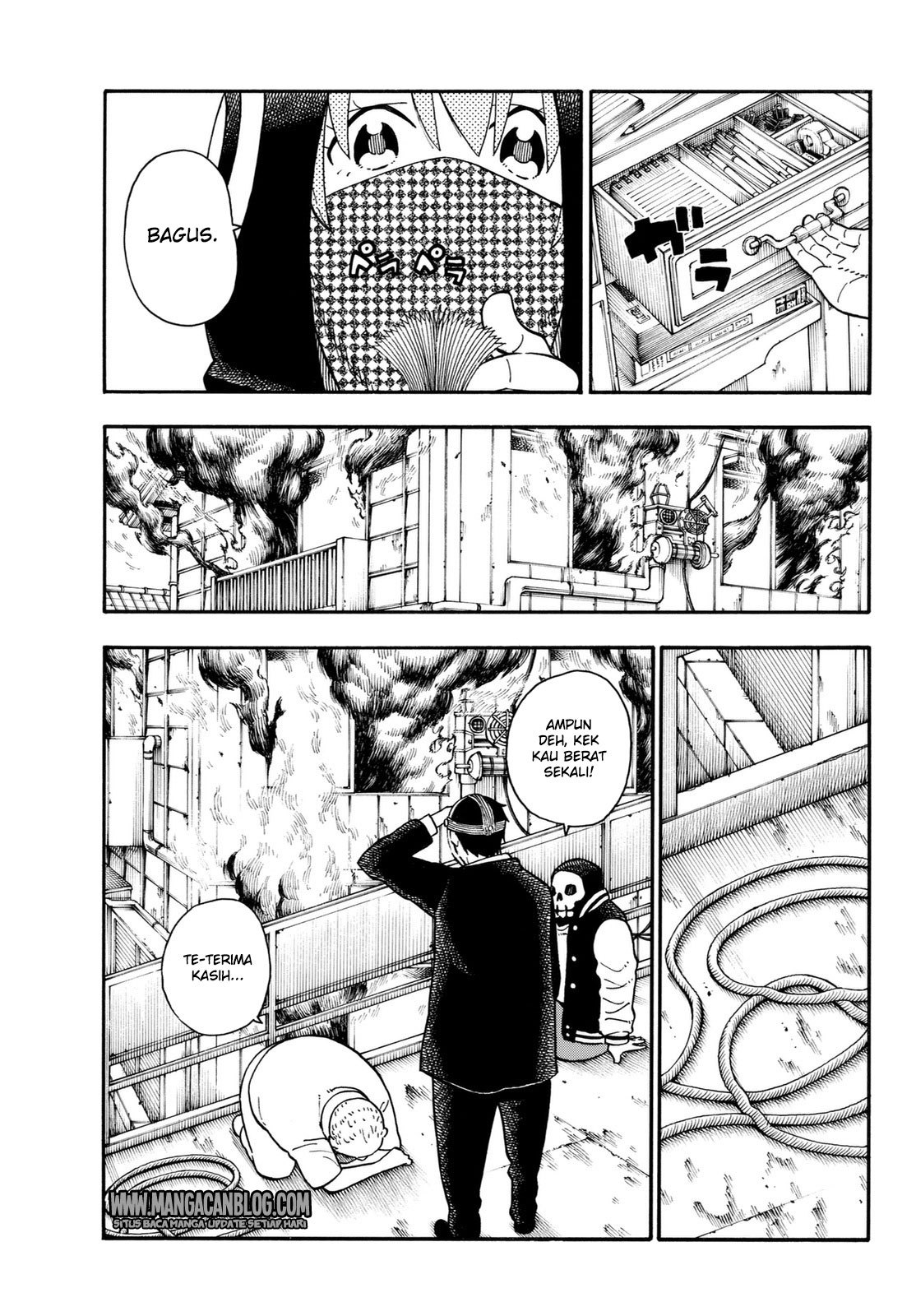 Fire Brigade of Flame Chapter 100 Bahasa Indonesia