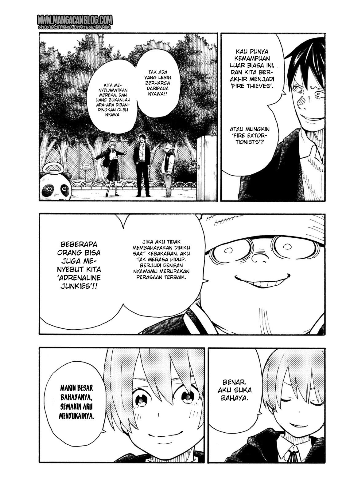 Fire Brigade of Flame Chapter 100 Bahasa Indonesia