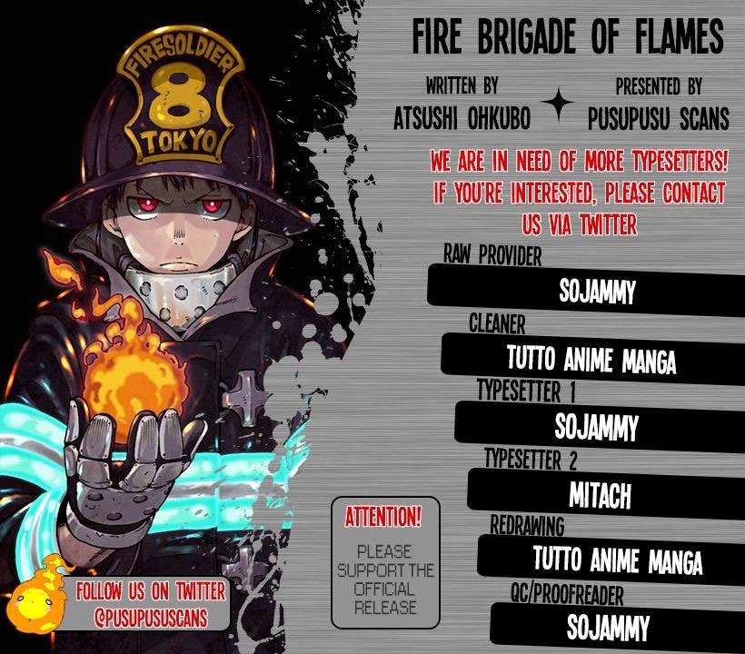 Fire Brigade of Flame (Enen no Shouboutai) chapter 111