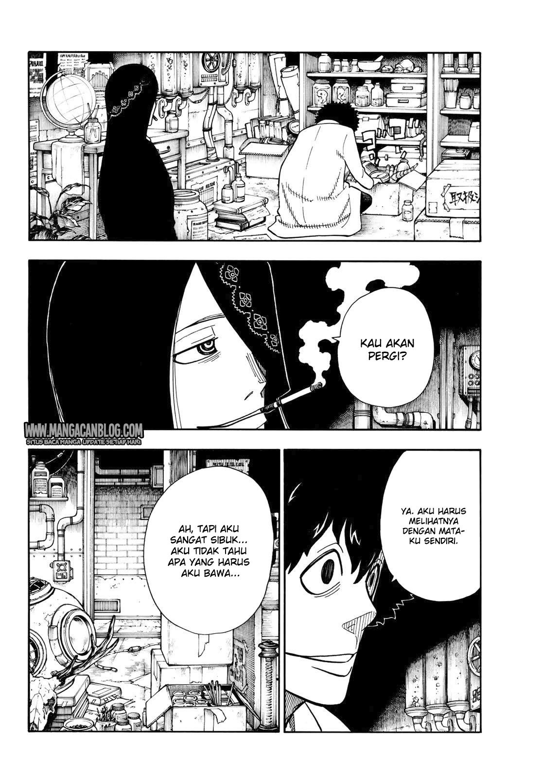 Fire Brigade of Flame (Enen no Shouboutai) chapter 111