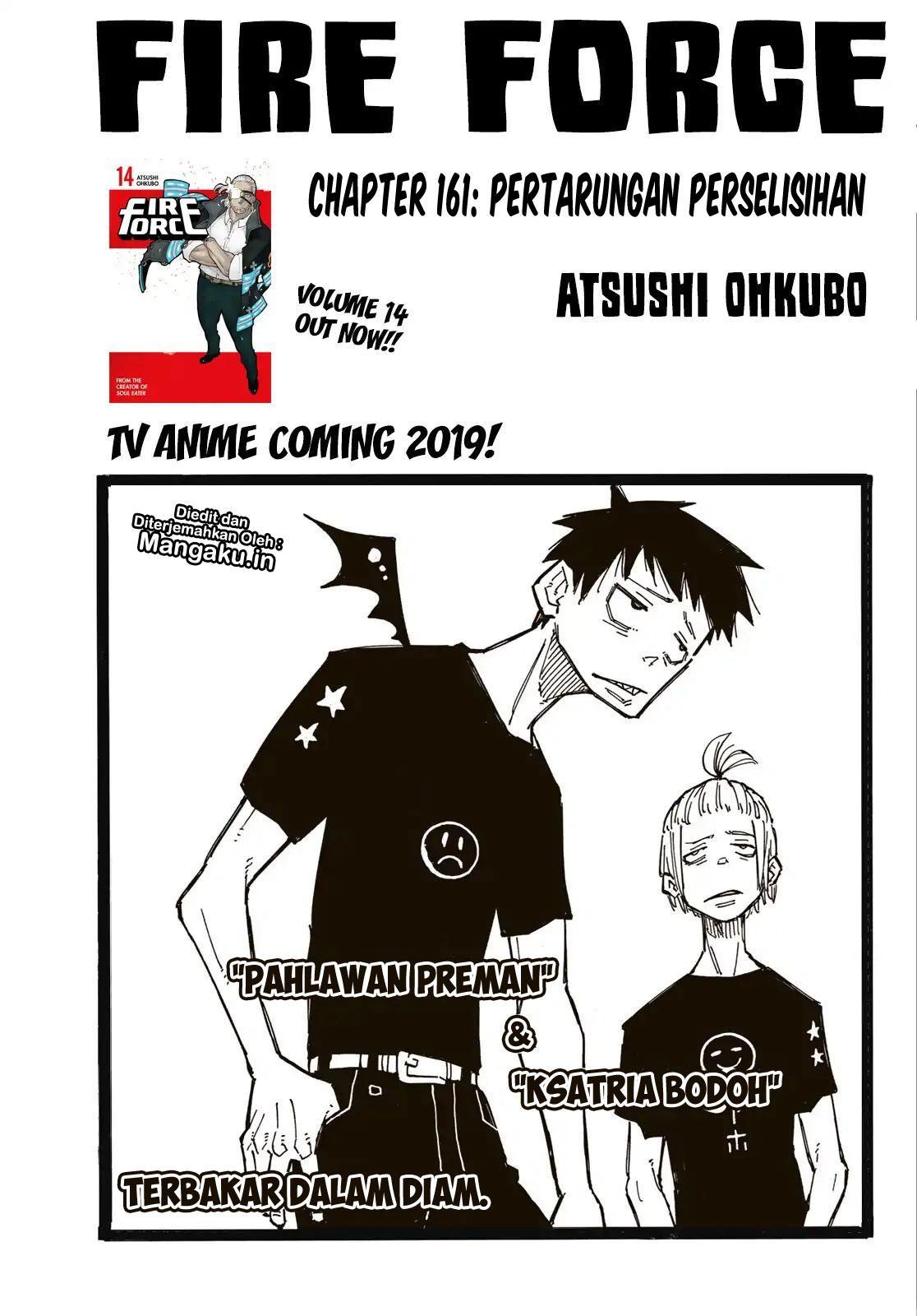 Fire Brigade of Flame Chapter 161 Bahasa Indonesia