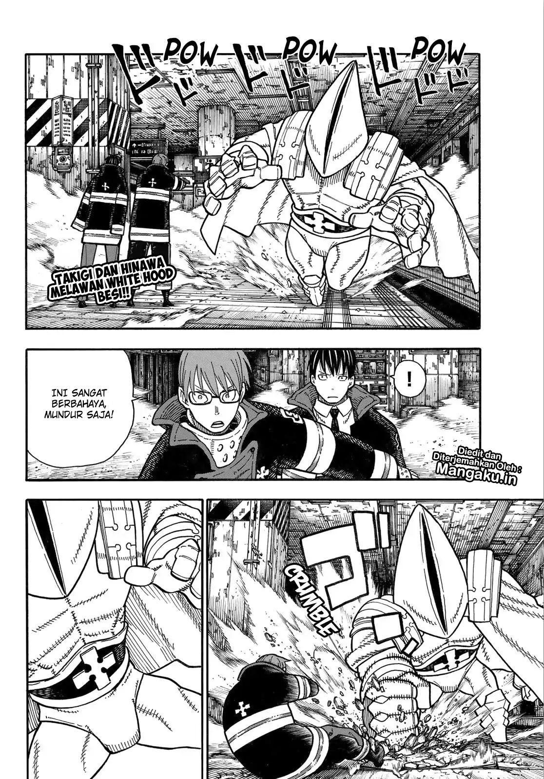 Fire Brigade of Flame Chapter 161 Bahasa Indonesia