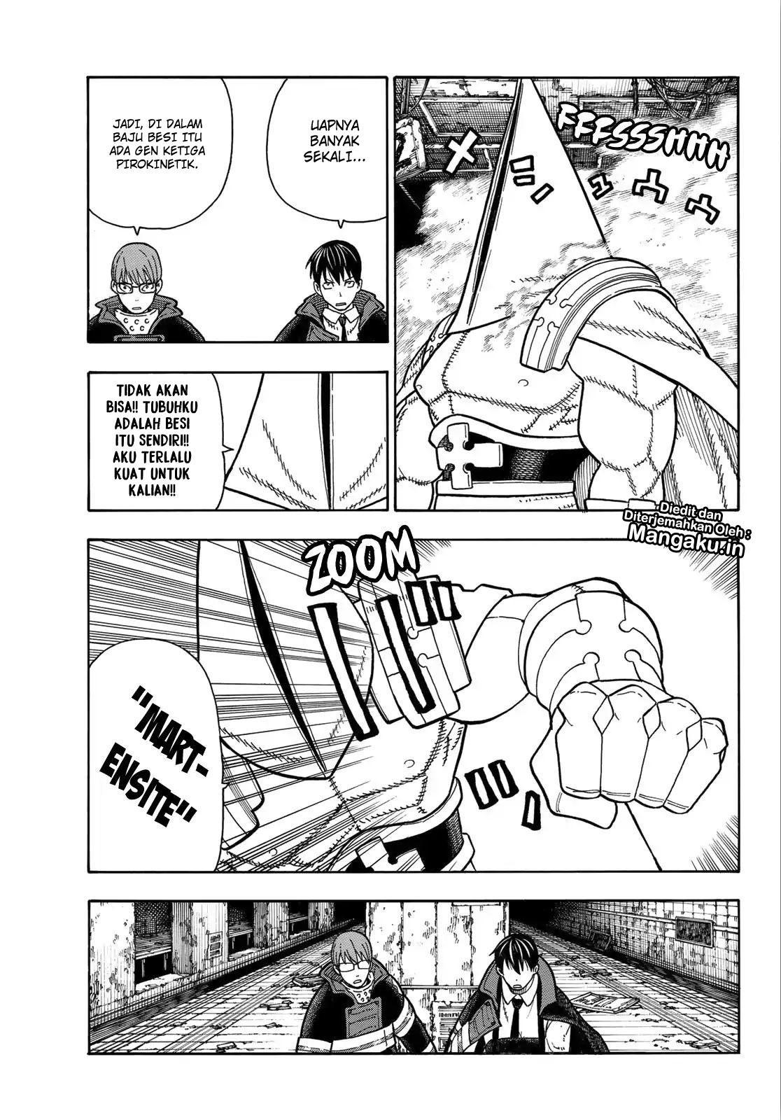 Fire Brigade of Flame Chapter 161 Bahasa Indonesia