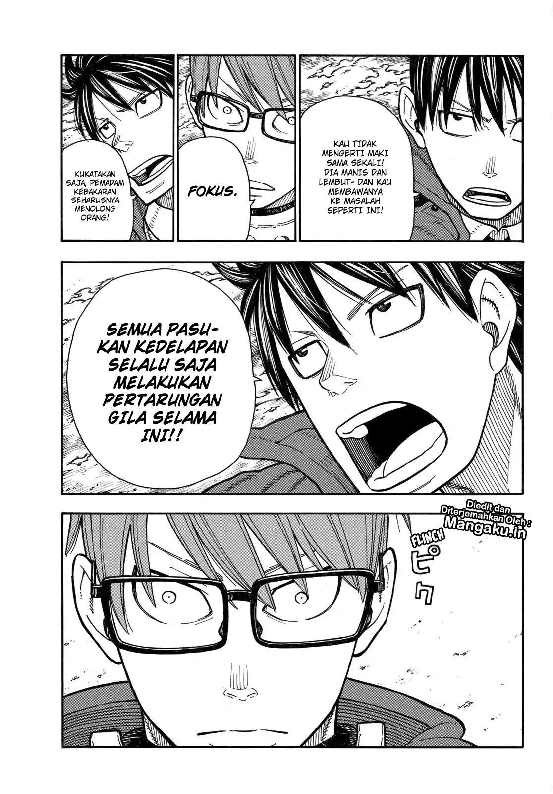 Fire Brigade of Flame Chapter 161 Bahasa Indonesia