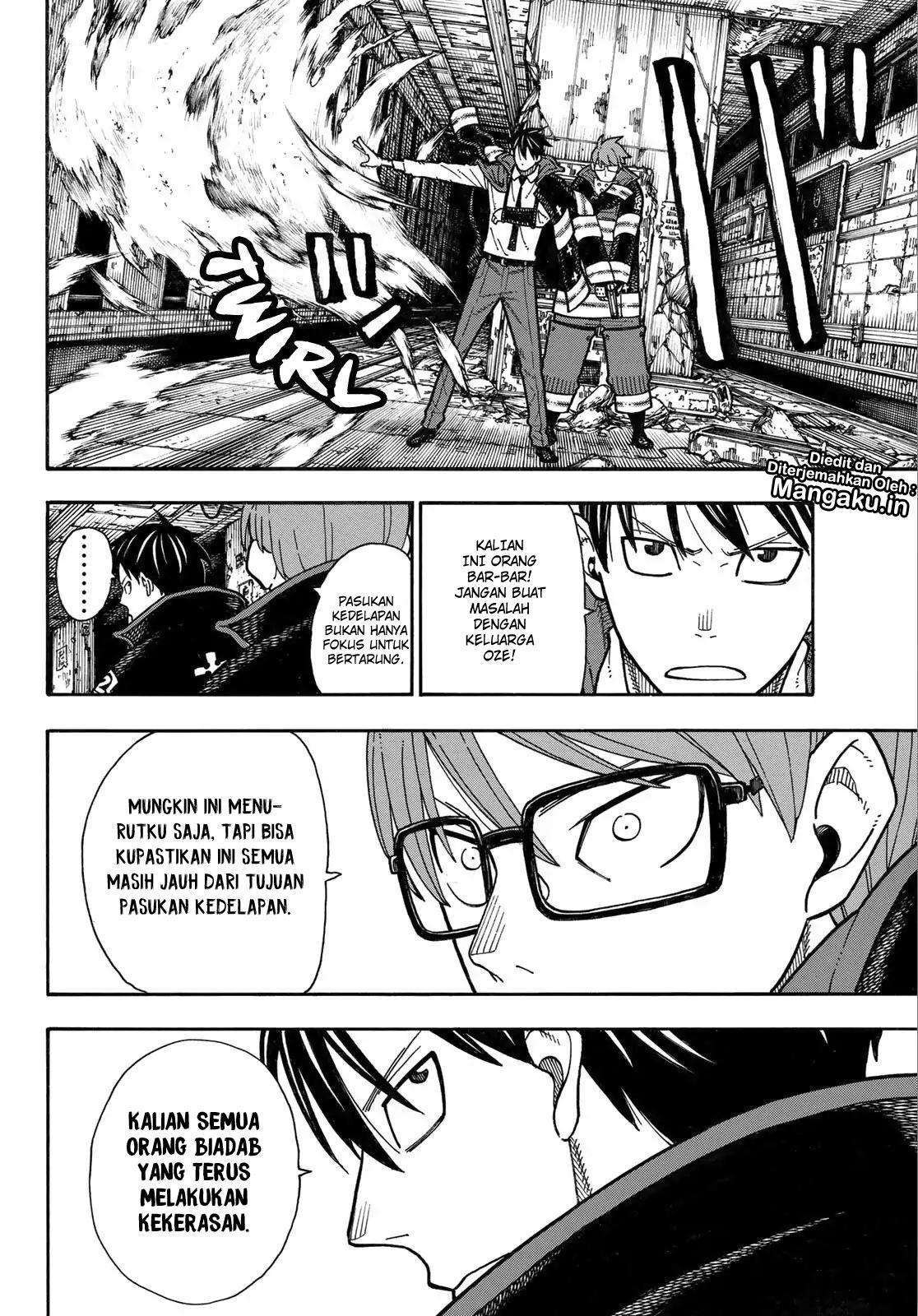 Fire Brigade of Flame Chapter 161 Bahasa Indonesia