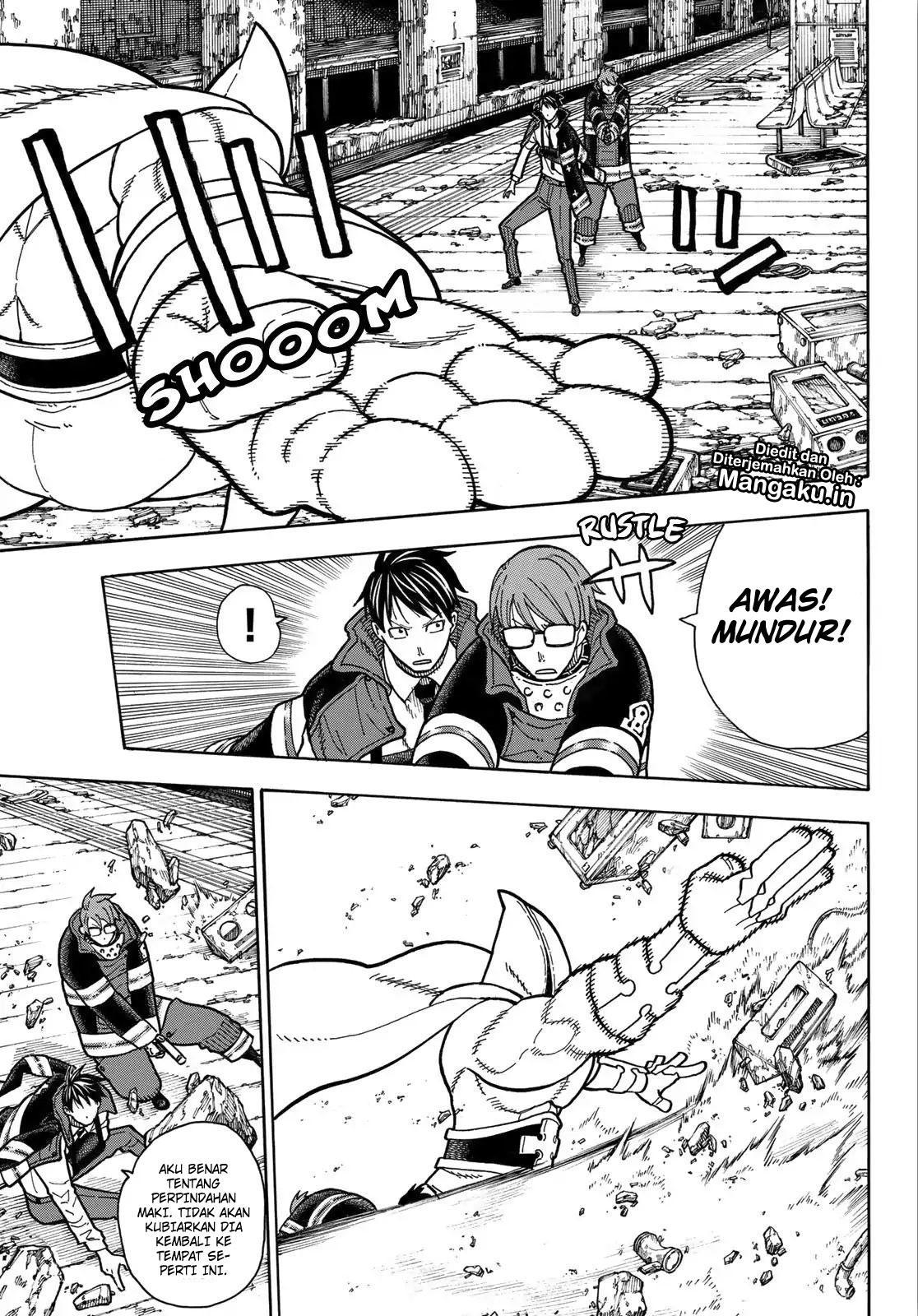 Fire Brigade of Flame Chapter 161 Bahasa Indonesia