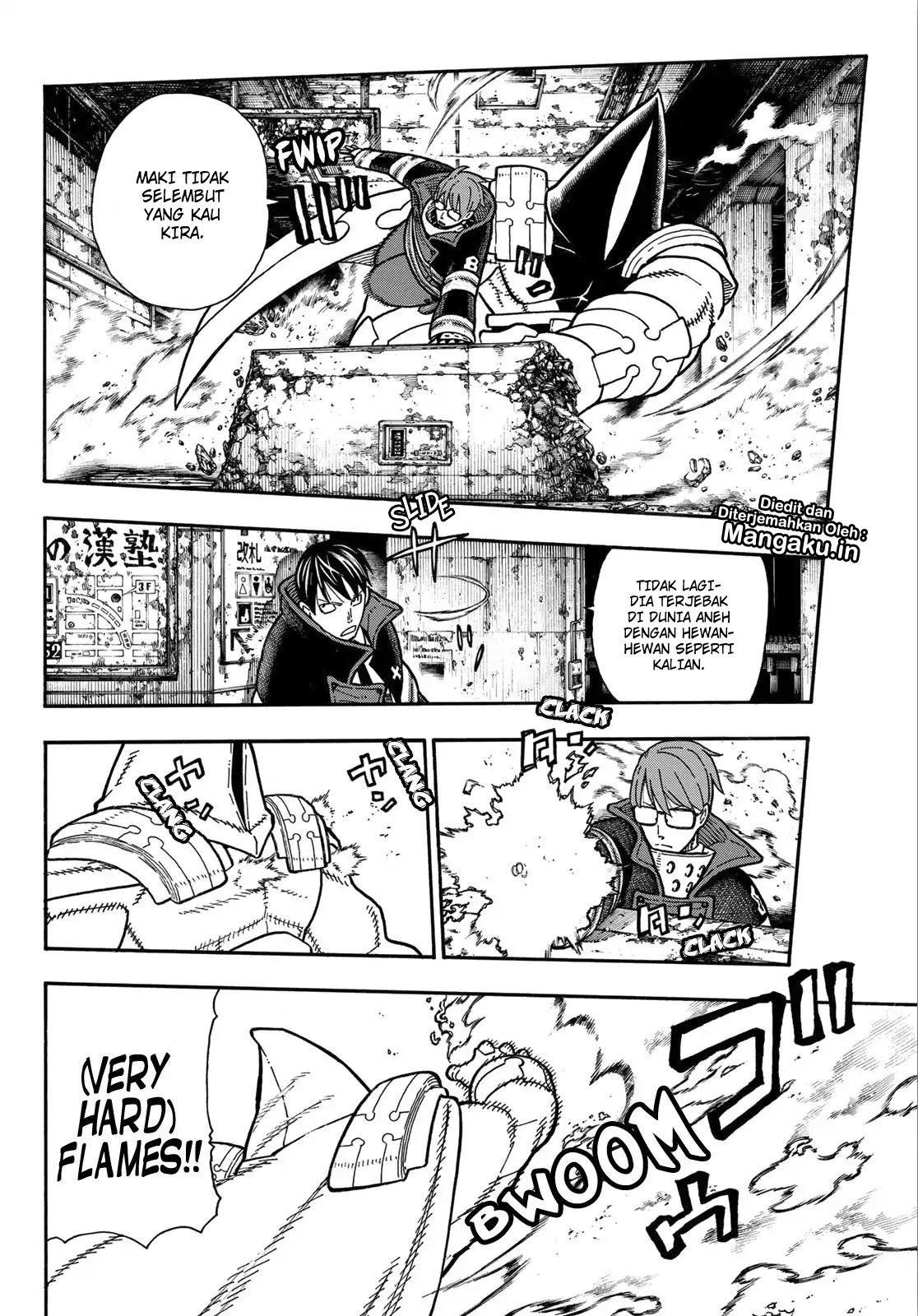 Fire Brigade of Flame Chapter 161 Bahasa Indonesia