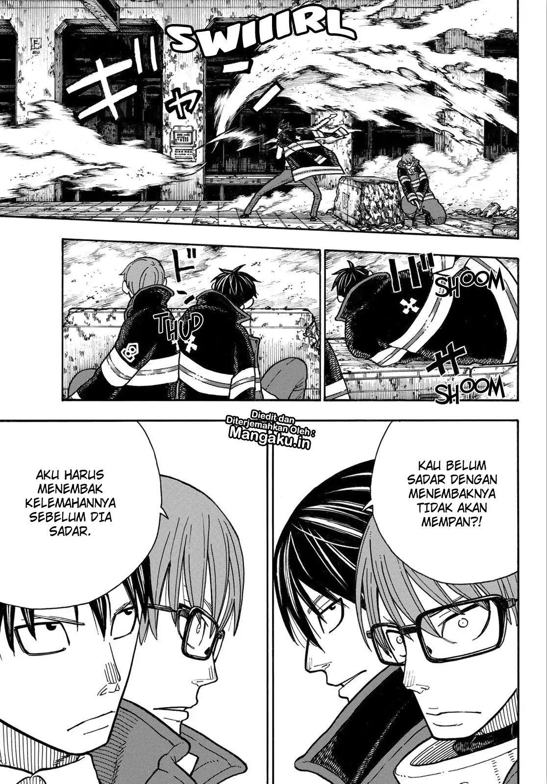 Fire Brigade of Flame Chapter 161 Bahasa Indonesia