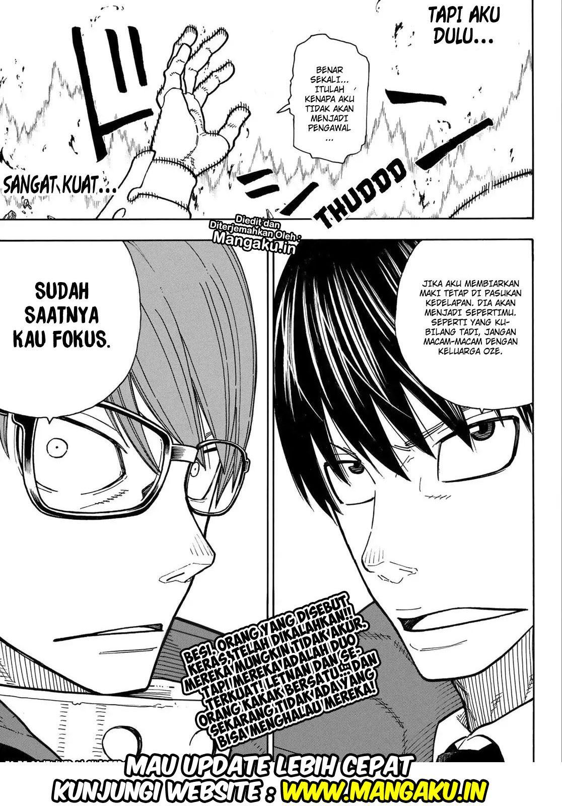 Fire Brigade of Flame Chapter 161 Bahasa Indonesia