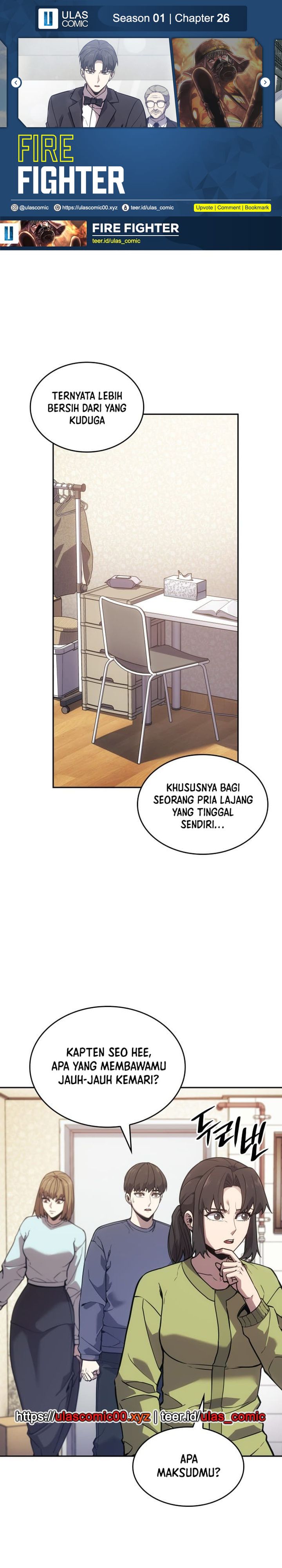 Fire Fighter Chapter 26 Bahasa Indonesia