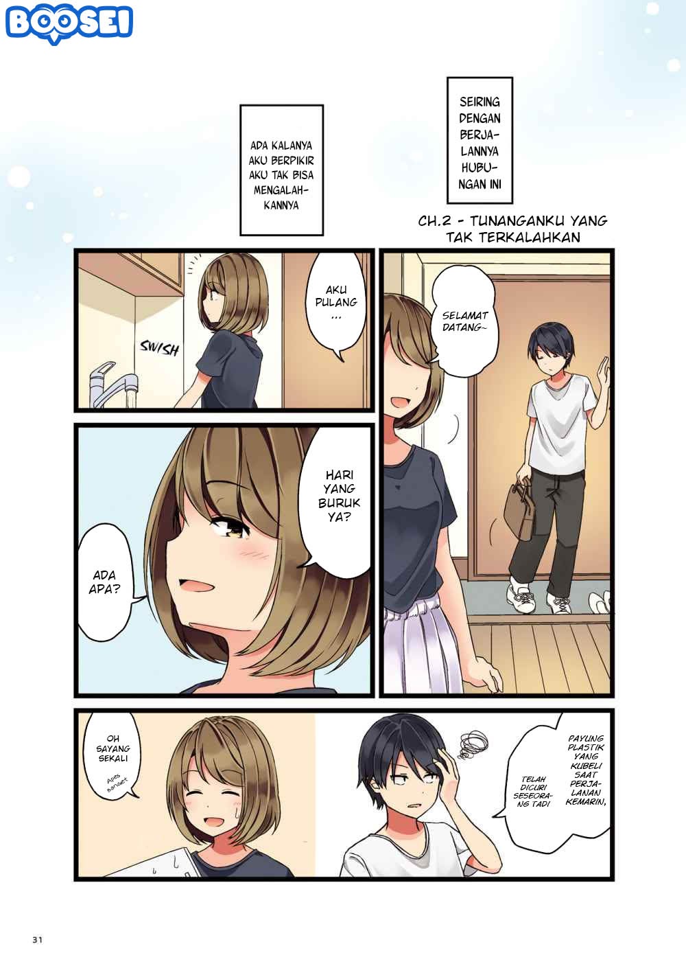 First Comes Love, Then Comes Marriage Chapter 02 Bahasa Indonesia