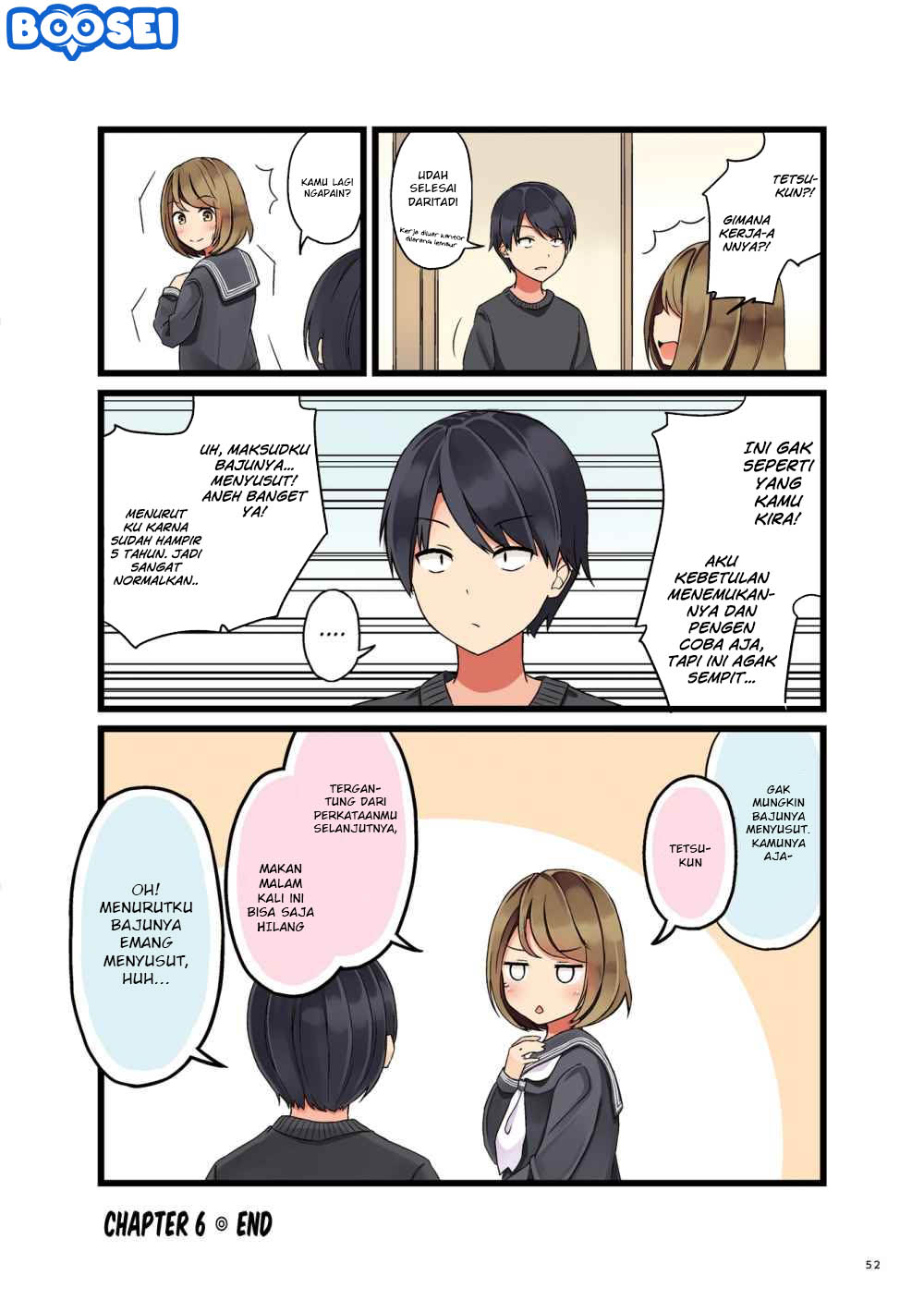 First Comes Love, Then Comes Marriage Chapter 06 Bahasa Indonesia