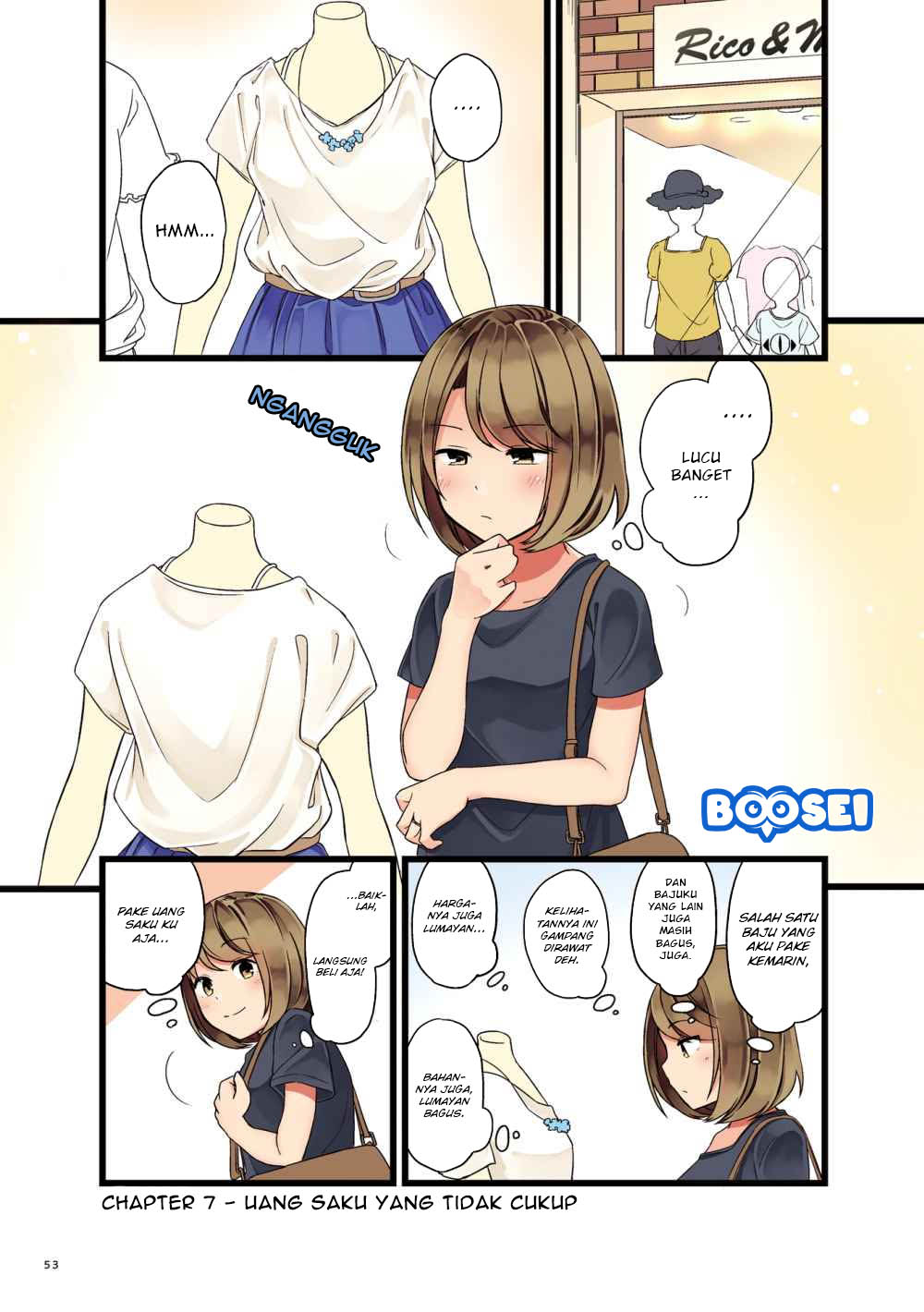 First Comes Love, Then Comes Marriage Chapter 07 Bahasa Indonesia